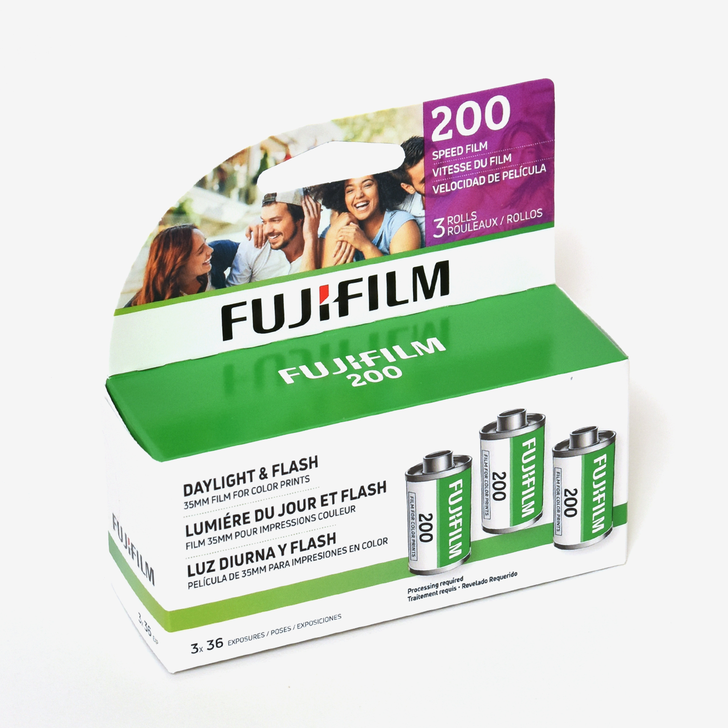 Fujifilm 200 lot de 3 films