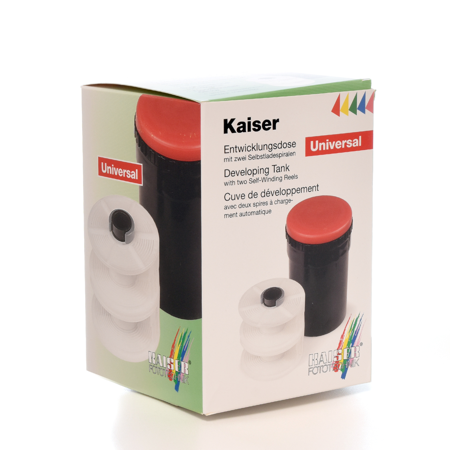 Cuve de développement Kaiser et deux spires